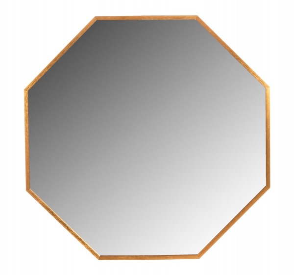 ΚΑΘΡΕΠΤΗΣ ΤΟΙΧΟΥ ΣΕΙΡΑ ARCHER HM4499.30 ΠΛΑΙΣΙΟ ΟΚΤΑΓΩΝΟ ΑΛΟΥΜΙΝΙΟΥ ΧΡΥΣΟ Φ74εκ