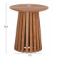 ΤΡΑΠΕΖΑΚΙ ΒΟΗΘΗΤΙΚΟ TALBERT HM18025 MDF ΣΕ ΦΥΣΙΚΟ ΞΥΛΟΥ Φ45x50,5Υεκ.