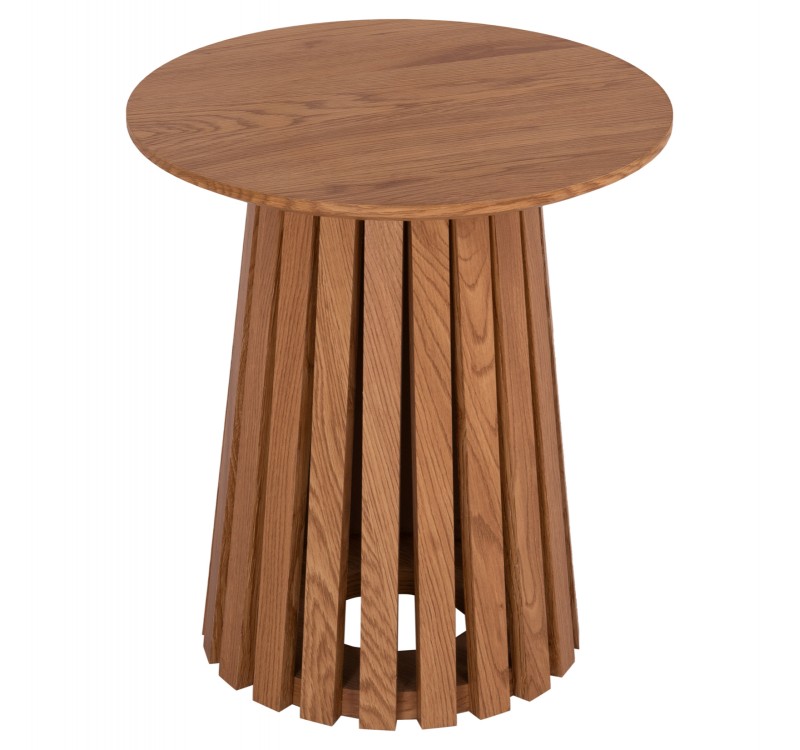 ΤΡΑΠΕΖΑΚΙ ΒΟΗΘΗΤΙΚΟ TALBERT HM18025 MDF ΣΕ ΦΥΣΙΚΟ ΞΥΛΟΥ Φ45x50,5Υεκ.