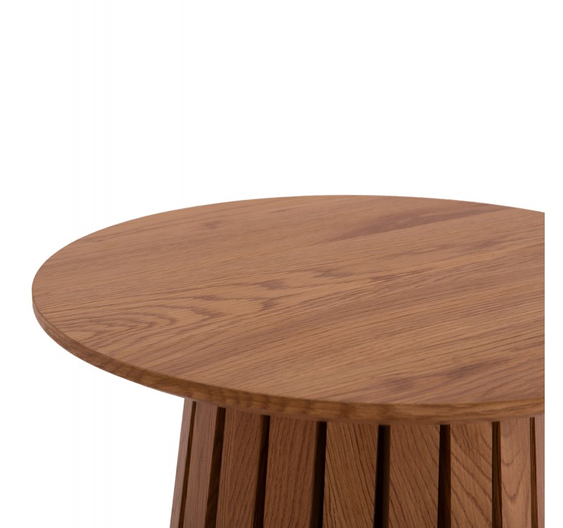 ΤΡΑΠΕΖΑΚΙ ΒΟΗΘΗΤΙΚΟ TALBERT HM18025 MDF ΣΕ ΦΥΣΙΚΟ ΞΥΛΟΥ Φ45x50,5Υεκ.