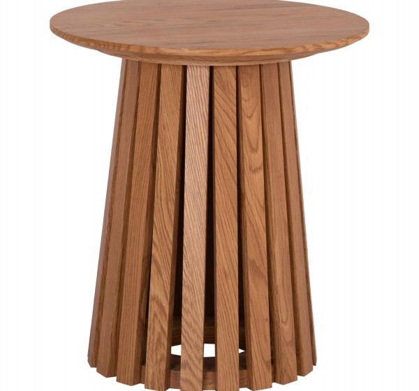 ΤΡΑΠΕΖΑΚΙ ΒΟΗΘΗΤΙΚΟ TALBERT HM18025 MDF ΣΕ ΦΥΣΙΚΟ ΞΥΛΟΥ Φ45x50,5Υεκ.