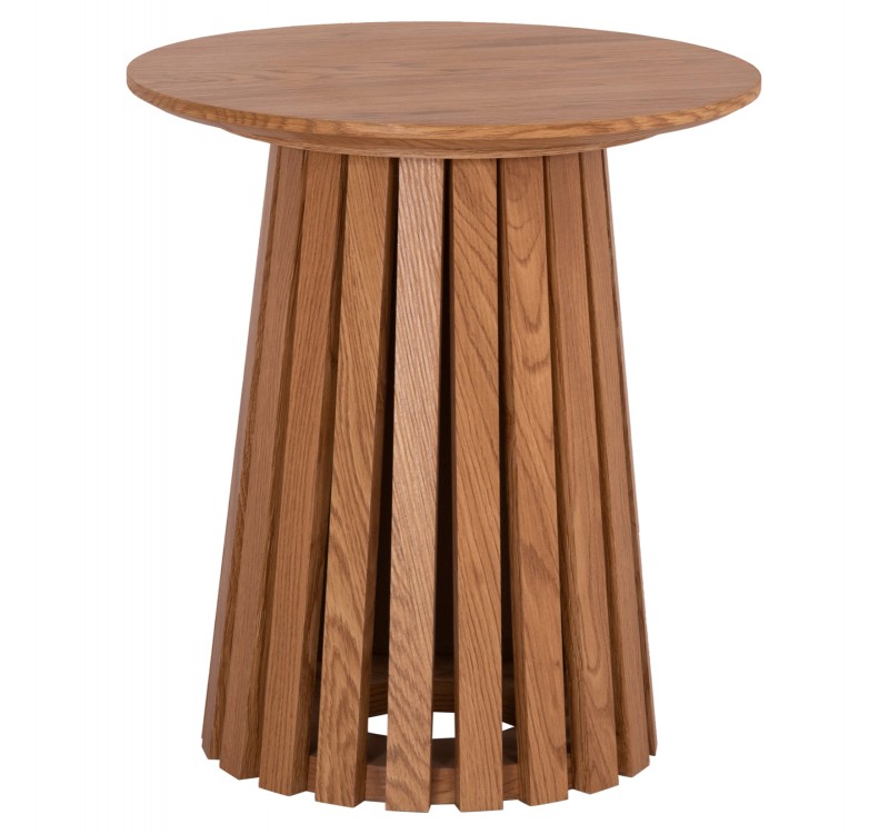 ΤΡΑΠΕΖΑΚΙ ΒΟΗΘΗΤΙΚΟ TALBERT HM18025 MDF ΣΕ ΦΥΣΙΚΟ ΞΥΛΟΥ Φ45x50,5Υεκ.