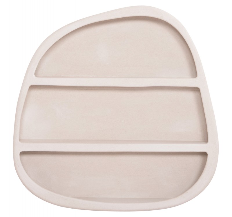 ΡΑΦΙ ΤΟΙΧΟΥ ΣΕΙΡΑ SANTORINI HM18058 MDF ΣΕ ΥΠΟΛΕΥΚΟ ΧΡΩΜΑ 95x18x100Υεκ.