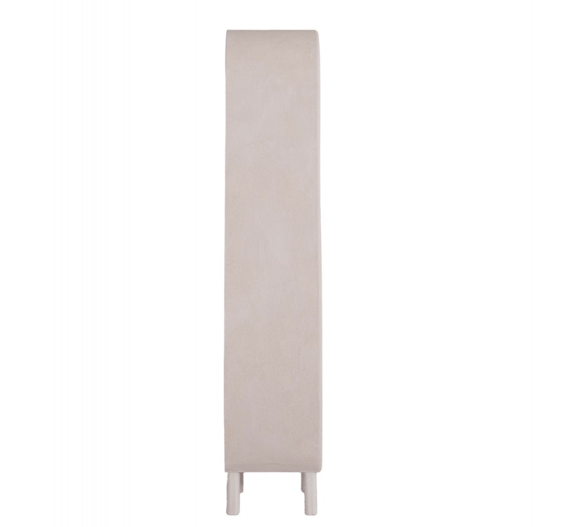 ΡΑΦΙΕΡΑ ΣΕΙΡΑ SANTORINI HM18067 MDF ΣΕ ΥΠΟΛΕΥΚΟ ΧΡΩΜΑ 80x38x196Υεκ.