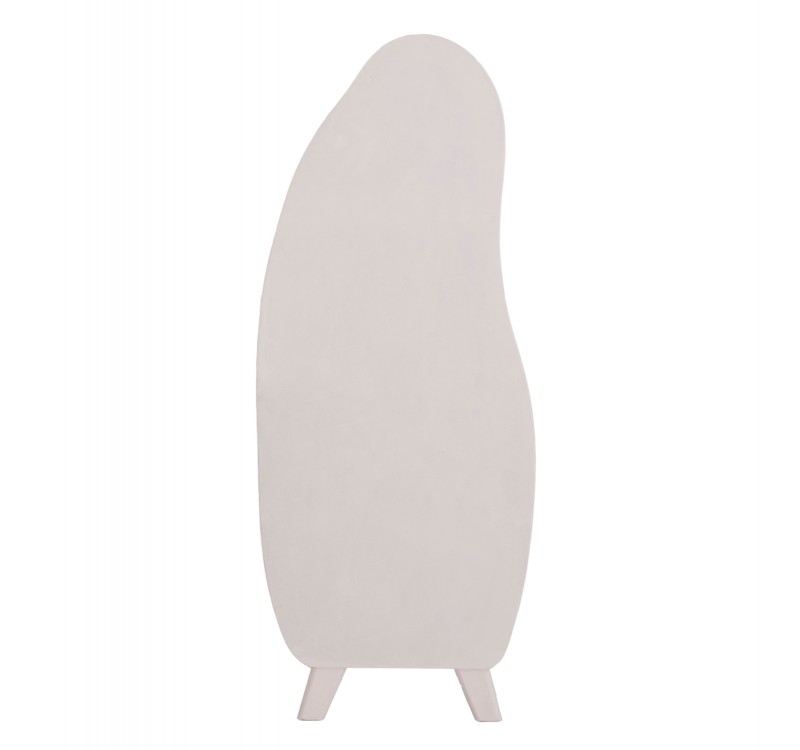 ΡΑΦΙΕΡΑ ΣΕΙΡΑ SANTORINI HM18067 MDF ΣΕ ΥΠΟΛΕΥΚΟ ΧΡΩΜΑ 80x38x196Υεκ.