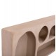 ΡΑΦΙ ΤΟΙΧΟΥ ΣΕΙΡΑ SANTORINI HM18063.02 MDF ΣΕ ΚΑΦΕ 120x18x60Υεκ.