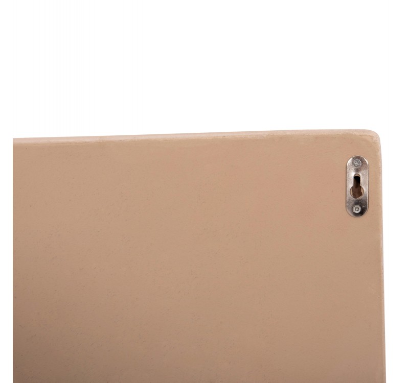 ΡΑΦΙ ΤΟΙΧΟΥ ΣΕΙΡΑ SANTORINI HM18063.02 MDF ΣΕ ΚΑΦΕ 120x18x60Υεκ.