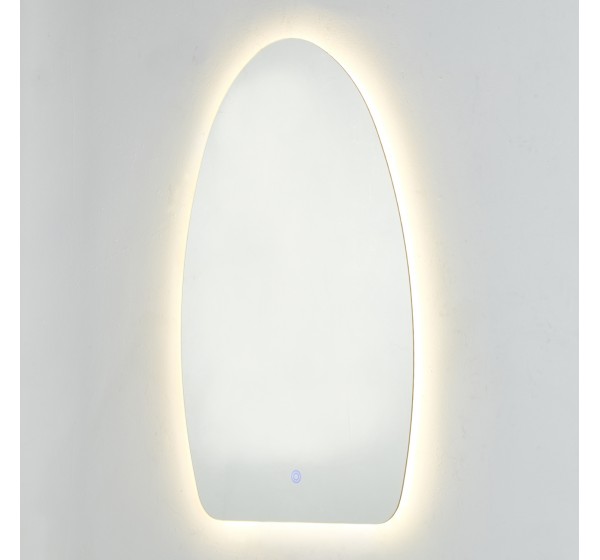 ΚΑΘΡΕΠΤΗΣ TOIXOY ΣΕΙΡΑ TORCH HM4496 ΧΩΡΙΣ ΠΛΑΙΣΙΟ-LED ΟΠΙΣΘΙΟΣ ΦΩΤΙΣΜΟΣ 48,5x79Υεκ.