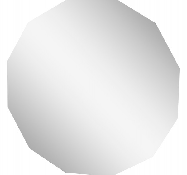 ΚΑΘΡΕΠΤΗΣ ΤΟΙΧΟΥ ΠΟΛΥΓΩΝΙΚΟΣ CANE HM4494 ΧΩΡΙΣ ΠΛΑΙΣΙΟ Φ79,5εκ.