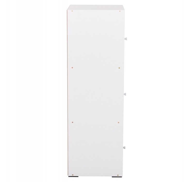 ΝΤΟΥΛΑΠΙ ΜΕ 3 ΑΠΟΘ. ΧΩΡΟΥΣ SORIANO HM9939.01 ΛΕΥΚΗ ΜΕΛΑΜΙΝΗ 40x39x119Υεκ.