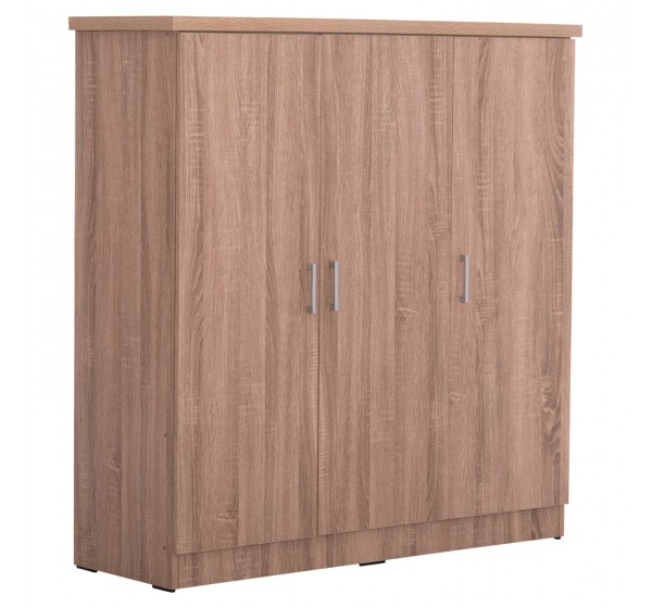 ΝΤΟΥΛΑΠΑ 3ΦΥΛΛΗ ΜΕ ΡΑΦΙΑ FUENTO HM2482.01 SONAMA OAK ΜΕΛΑΜΙΝΗ 120-116x40x123,5Υεκ.