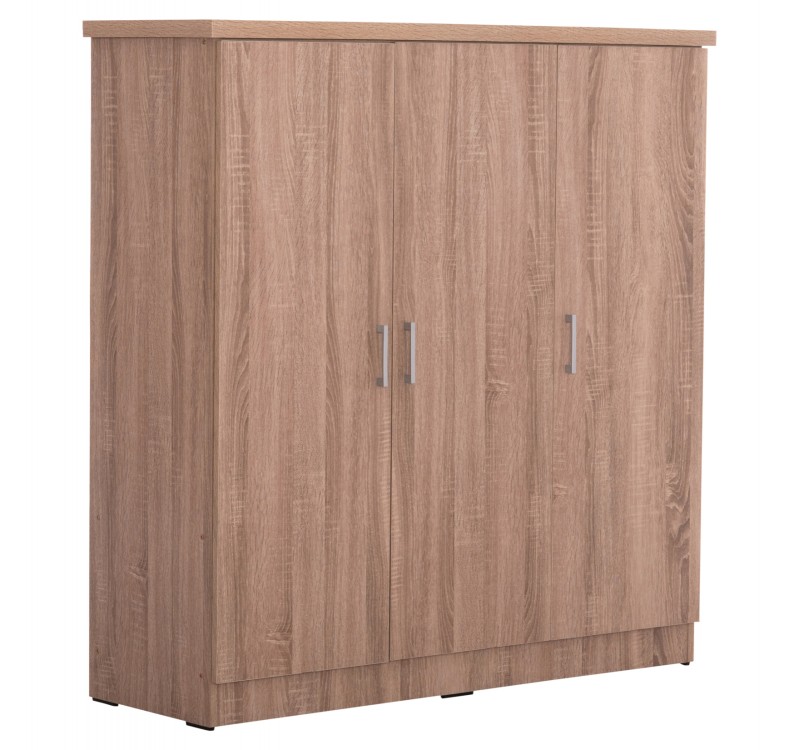 ΝΤΟΥΛΑΠΑ 3ΦΥΛΛΗ ΜΕ ΡΑΦΙΑ FUENTO HM2482.01 SONAMA OAK ΜΕΛΑΜΙΝΗ 120-116x40x123,5Υεκ.