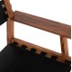 ΠΟΛΥΘΡΟΝΑ KONNA HM9928.01 TEAK ΞΥΛΟ ΣΕ ΦΥΣΙΚΟ-ΔΕΡΜΑ ΑΓΕΛΑΔΟΣ ΣΕ ΜΑΥΡΟ 80x64x73Υεκ.