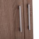 ΝΤΟΥΛΑΠΑ ΜΕ ΚΑΘΡΕΦΤΗ & ΣΥΡΤΑΡΙΑ JARRY HM2485.11 SONAMA OAK ΜΕΛΑΜΙΝΗ 119x48x183Υεκ