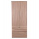 ΝΤΟΥΛΑΠΑ ΜΕ ΣΥΡΤΑΡΙΑ REINA HM2484.11 SONAMA OAK ΜΕΛΑΜΙΝΗ 80x48x183Υεκ.