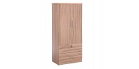 ΝΤΟΥΛΑΠΑ ΜΕ ΣΥΡΤΑΡΙΑ REINA HM2484.11 SONAMA OAK ΜΕΛΑΜΙΝΗ 80x48x183Υεκ.