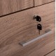 ΝΤΟΥΛΑΠΑ ΜΕ ΣΥΡΤΑΡΙΑ REINA HM2484.11 SONAMA OAK ΜΕΛΑΜΙΝΗ 80x48x183Υεκ.