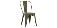 ΚΑΡΕΚΛΑ ΜΕΤΑΛΛΙΚΗ MELITA-PRO HM8641.43 ΣΕ DARK OLIVE GREEN 44x47x84.5Υεκ.