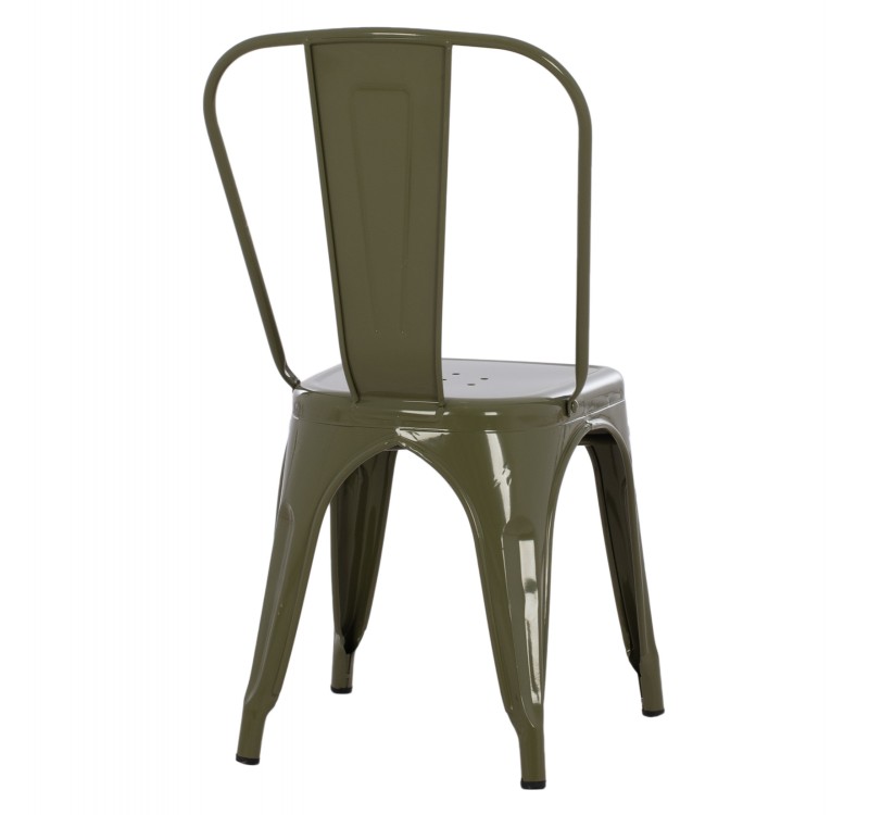 ΚΑΡΕΚΛΑ ΜΕΤΑΛΛΙΚΗ MELITA-PRO HM8641.43 ΣΕ DARK OLIVE GREEN 44x47x84.5Υεκ.