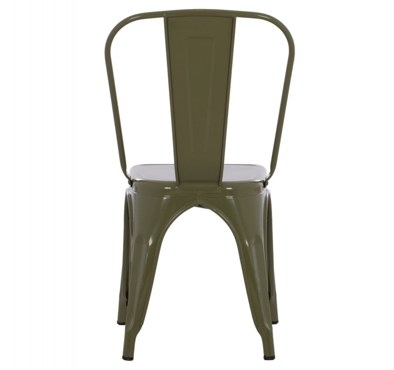 ΚΑΡΕΚΛΑ ΜΕΤΑΛΛΙΚΗ MELITA-PRO HM8641.43 ΣΕ DARK OLIVE GREEN 44x47x84.5Υεκ.