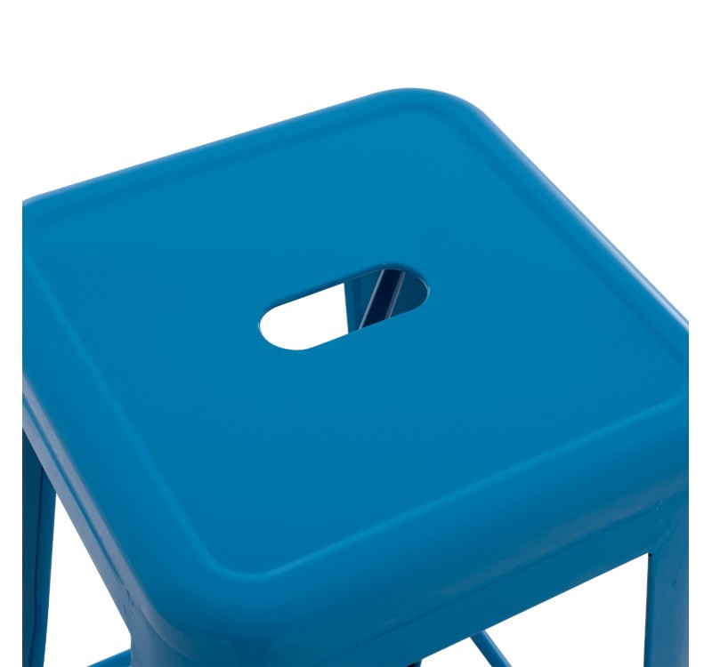 ΣΚΑΜΠΟ ΜΠΑΡ ΜΕΤΑΛΛΙΚΟ MELITA-PRO HM8642.48 ΣΕ ΜΠΛΕ 43x43x78Υεκ.