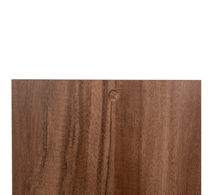 ΚΑΘΡΕΠΤΗΣ TOIXOY ΤΕΤΡΑΓΩΝΟΣ ΣΕΙΡΑ HARRY HM4485.01 ΜΕΛΑΜΙΝΗ ΦΥΣΙΚΟ ΞΥΛΟΥ 87x2(πάχος)x87εκ.
