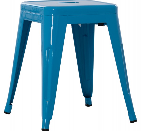 ΣΚΑΜΠΟ ΜΕΤΑΛΛΙΚΟ MELITA HM0096.48 ΣΕ ΜΠΛΕ ΧΡΩΜΑ 37x37x45Υεκ.