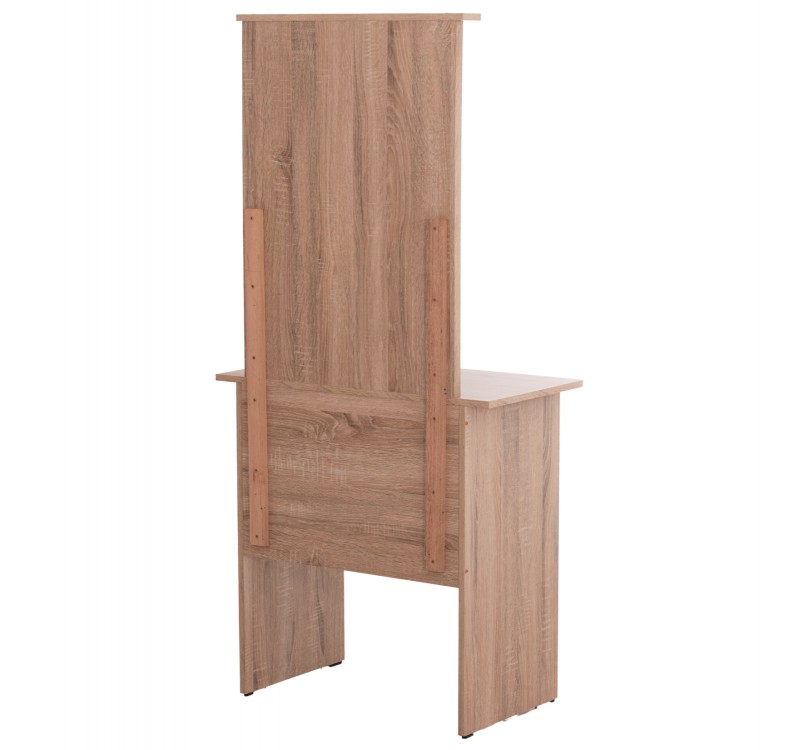 ΤΟΥΑΛΕΤΑ ΜΕ ΚΑΘΡΕΠΤΗ & ΣΚΑΜΠΟ CRYSTEL HM9938.11 ΜΕΛΑΜΙΝΗ SONAMA OAK 74x39x155Υεκ.