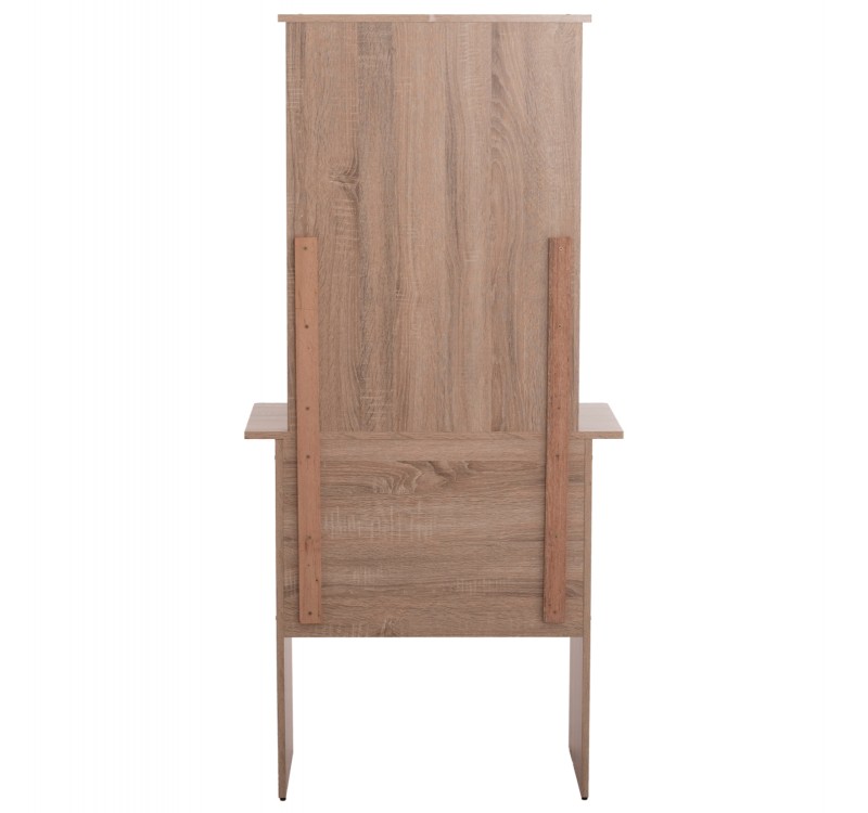 ΤΟΥΑΛΕΤΑ ΜΕ ΚΑΘΡΕΠΤΗ & ΣΚΑΜΠΟ CRYSTEL HM9938.11 ΜΕΛΑΜΙΝΗ SONAMA OAK 74x39x155Υεκ.