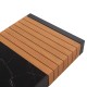 ΣΕΤ ΣΑΛΟΝΙ ΕΞ.ΧΩΡΟΥ 4ΤΜΧ ADHARA HM6189 ΑΛΟΥΜΙΝΙΟ-OLEFIN ΥΦΑΣΜΑ-SINTERED STONE