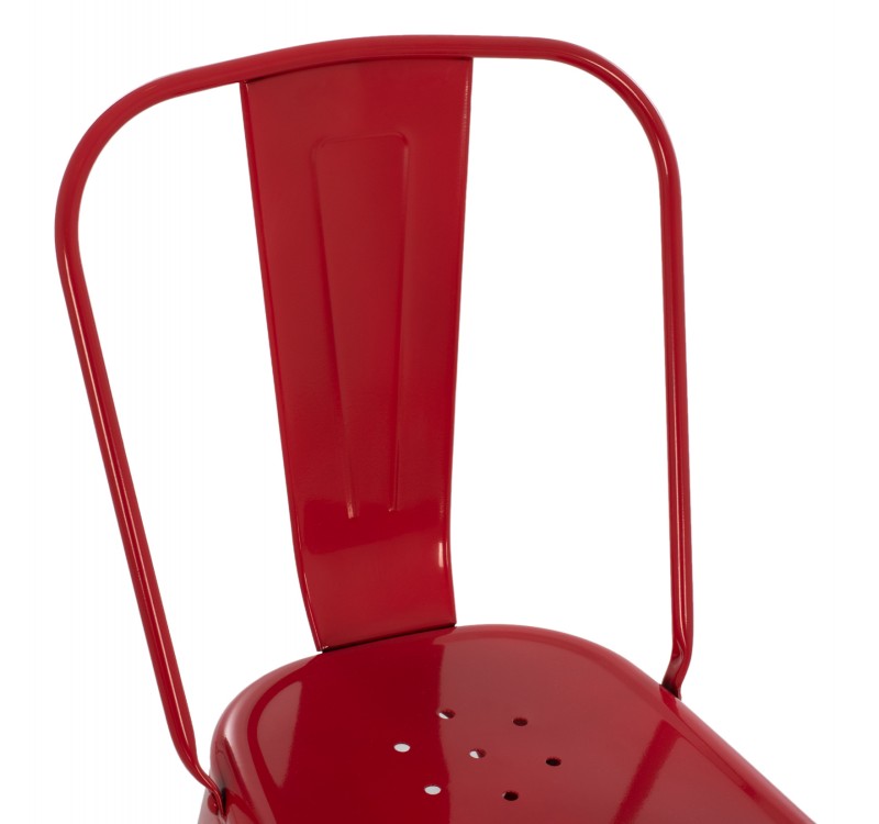 ΚΑΡΕΚΛΑ ΜΕΤΑΛΛΙΚΗ MELITA-PRO HM8641.44 ΚΟΚΚΙΝΗ 44x47x84.5Υεκ.