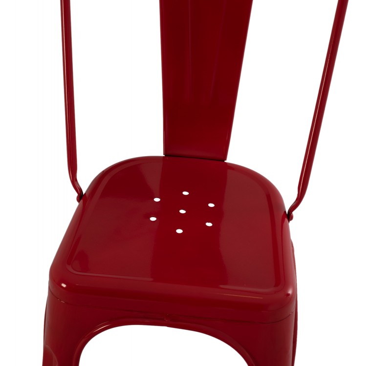 ΚΑΡΕΚΛΑ ΜΕΤΑΛΛΙΚΗ MELITA-PRO HM8641.44 ΚΟΚΚΙΝΗ 44x47x84.5Υεκ.