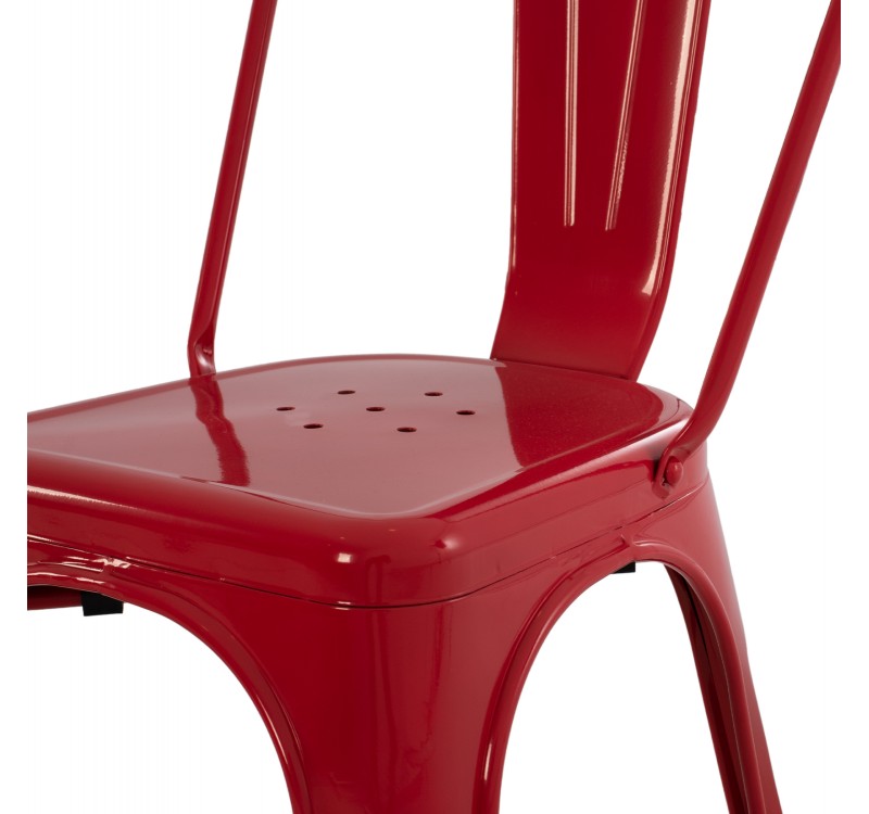 ΚΑΡΕΚΛΑ ΜΕΤΑΛΛΙΚΗ MELITA-PRO HM8641.44 ΚΟΚΚΙΝΗ 44x47x84.5Υεκ.