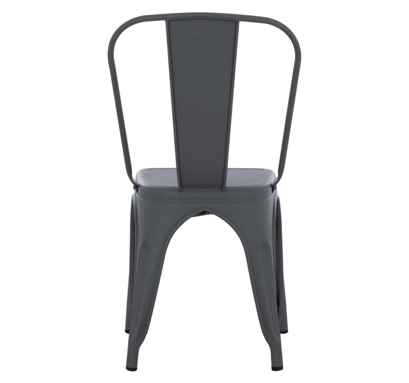 ΚΑΡΕΚΛΑ ΜΕΤΑΛΛΙΚΗ MELITA-PRO HM8641.50 ΓΚΡΙ 44x47x84.5Υεκ.
