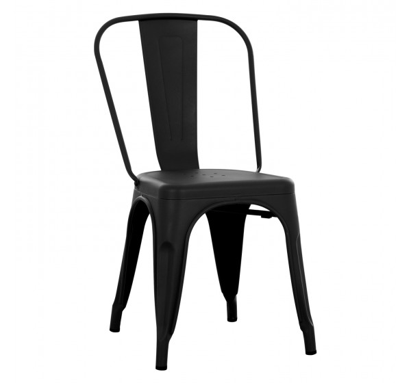 ΚΑΡΕΚΛΑ ΜΕΤΑΛΛΙΚΗ MELITA-PRO HM8641.42 ΜΑΥΡΟ ΜΑΤ 44x47x84.5Υεκ.