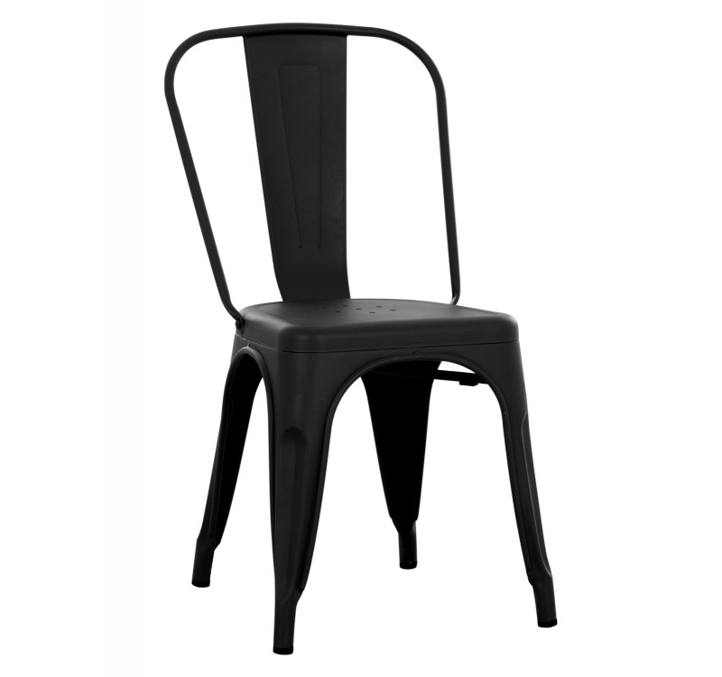 ΚΑΡΕΚΛΑ ΜΕΤΑΛΛΙΚΗ MELITA-PRO HM8641.42 ΜΑΥΡΟ ΜΑΤ 44x47x84.5Υεκ.