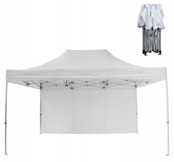 GAZEBO ΕΠΑΓΓΕΛΜΑΤΙΚΟ ΒΑΡΕΩΣ ΤΥΠΟΥ CRESSEN HM21098 ΠΤΥΣΣΟΜΕΝΟ ΑΛΟΥΜΙΝΙΟΥ 3x4,5x3,4Yμ