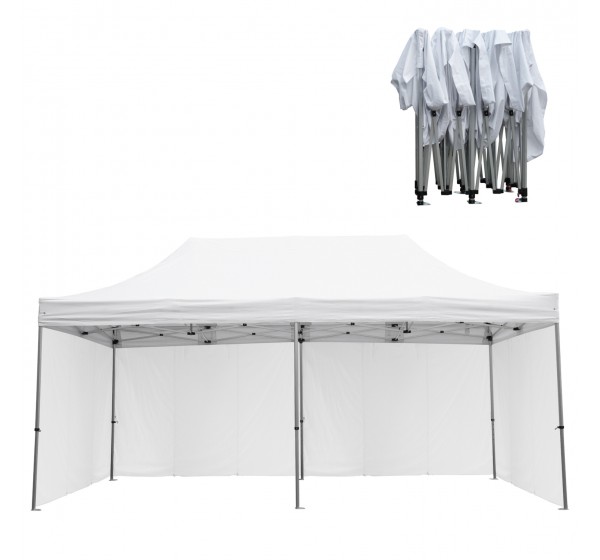 GAZEBO ΕΠΑΓΓΕΛΜΑΤΙΚΟ ΒΑΡΕΩΣ ΤΥΠΟΥ CRESSEN HM21099.01 ΠΤΥΣΣΟΜΕΝΟ ΑΛΟΥΜΙΝΙΟΥ 3x6x3,4Yμ