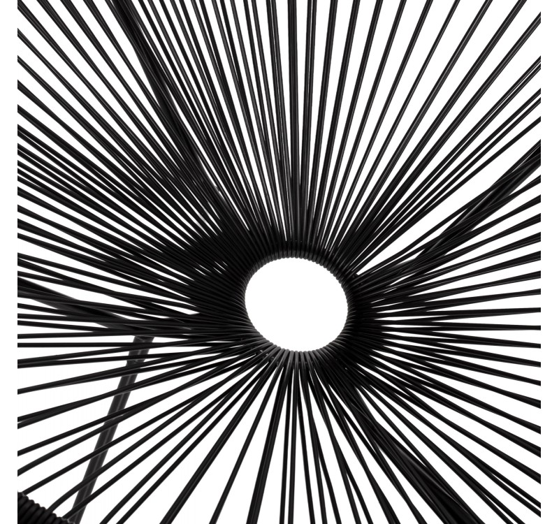 ΣΕΤ ΕΞΩΤΕΡΙΚΟΥ ΧΩΡΟΥ 3ΤΜΧ ACAPULCO HM21101 P.E.RATTAN-ΜΕΤΑΛΛΟ ΣΕ ΜΑΥΡΟ