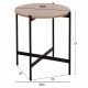 ΣΕΤ 2ΤΜΧ ΤΡΑΠΕΖΙΑ ΣΑΛΟΝΙΟΥ RONDA HM21089.02 MDF ΣΟΝΑΜΑ Φ80εκ & Φ50εκ