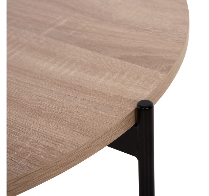 ΣΕΤ 2ΤΜΧ ΤΡΑΠΕΖΙΑ ΣΑΛΟΝΙΟΥ RONDA HM21089.02 MDF ΣΟΝΑΜΑ Φ80εκ & Φ50εκ