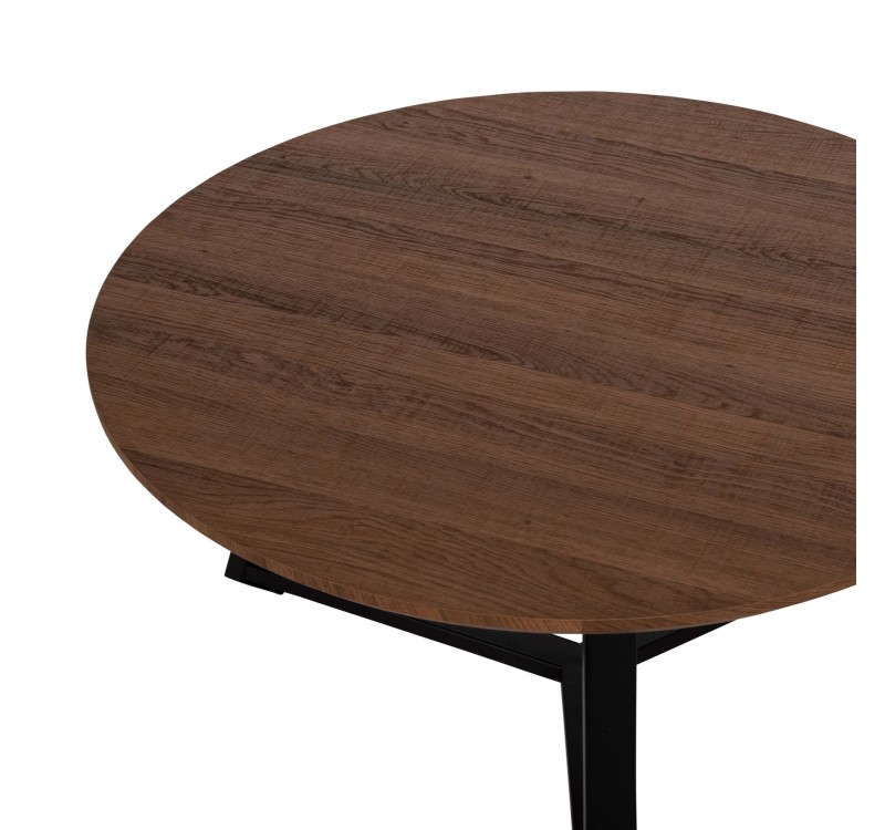 ΣΕΤ 2ΤΜΧ ΤΡΑΠΕΖΙΑ ΣΑΛΟΝΙΟΥ ROCKET HM21090.02 MDF ΣΕ ΚΑΡΥΔΙ ΧΡΩΜΑ Φ80εκ & Φ45εκ