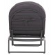 ΕΠΑΓΓΕΛΜATIKH ΞΑΠΛΩΣΤΡΑ MALLOW HM10715.03 ΣΚΟΥΡΟ ΓΚΡΙ ΑΛΟΥΜΙΝΙΟ & ΜΑΞΙΛΑΡΙ 198x71x103Υεκ