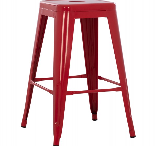 ΣΚΑΜΠΟ ΜΕΣΑΙΟΥ ΥΨΟΥΣ ΜΕΤΑΛΛΙΚΟ MELITA-PRO HM8573.44 ΚΟΚΚΙΝΟ 43x43x67Υεκ.