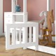 ΠΑΙΔΙΚΗ ΚΟΥΚΕΤΑ τ.MONTESSORI ΜΕ ΠΑΡΚΑΚΙ PLAYKID HM703.03 ΞΥΛΟ ΠΕΥΚΟΥ ΛΕΥΚΟ ΓΙΑ 190x90εκ