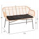 ΣΕΤ ΣΑΛΟΝΙ ΕΞΩΤΕΡΙΚΟΥ ΧΩΡΟΥ 4ΤΜΧ ALLEGRA HM21052 WICKER-ΜΕΤΑΛΛΟ