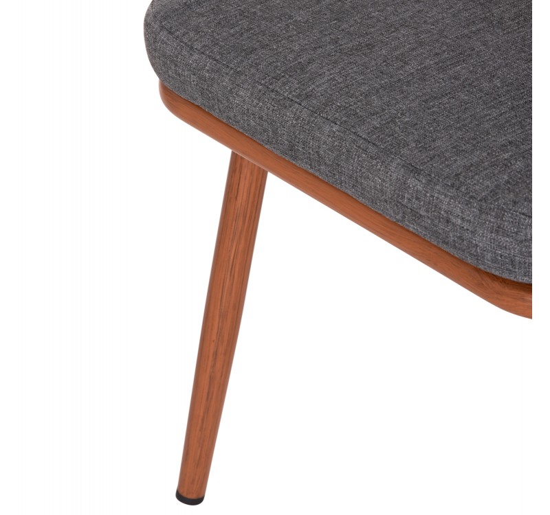 ΠΟΛΥΘΡΟΝΑ ΑΛΟΥΜΙΝΙΟΥ HARRIET HM5548.11 ΚΑΦΕ ΜΕ ΓΚΡΙ ΣΧΟΙΝΙ 60x62x80,5Υεκ