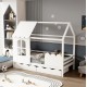 ΠΑΙΔΙΚΟ ΚΡΕΒΑΤΙ τ.MONTESSORI ΜΕ ΣΥΡΤΑΡΙΑ DOMER HM710.03 ΞΥΛΟ ΠΕΥΚΟΥ ΛΕΥΚΟ-ΣΤΡΩΜΑ 90x190εκ