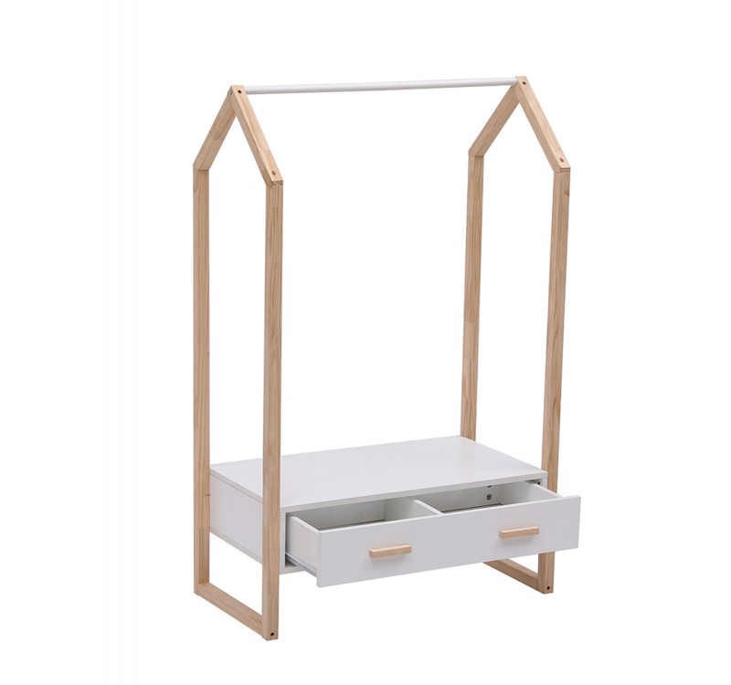 ΚΡΕΜΑΣΤΡΑ ΜΕ ΣΥΡΤΑΡΙ ΠΑΙΔΙΚH PEPE HM2492.03 ΜΕΛΑΜΙΝΗ-ΞΥΛΟ ΠΕΥΚΟΥ 80x40x125Υεκ