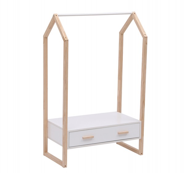 ΚΡΕΜΑΣΤΡΑ ΜΕ ΣΥΡΤΑΡΙ ΠΑΙΔΙΚH PEPE HM2492.03 ΜΕΛΑΜΙΝΗ-ΞΥΛΟ ΠΕΥΚΟΥ 80x40x125Υεκ